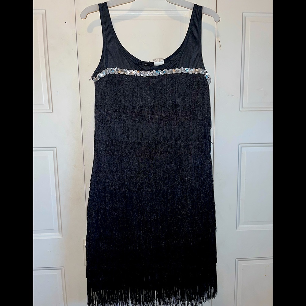 Black Flapper Dress